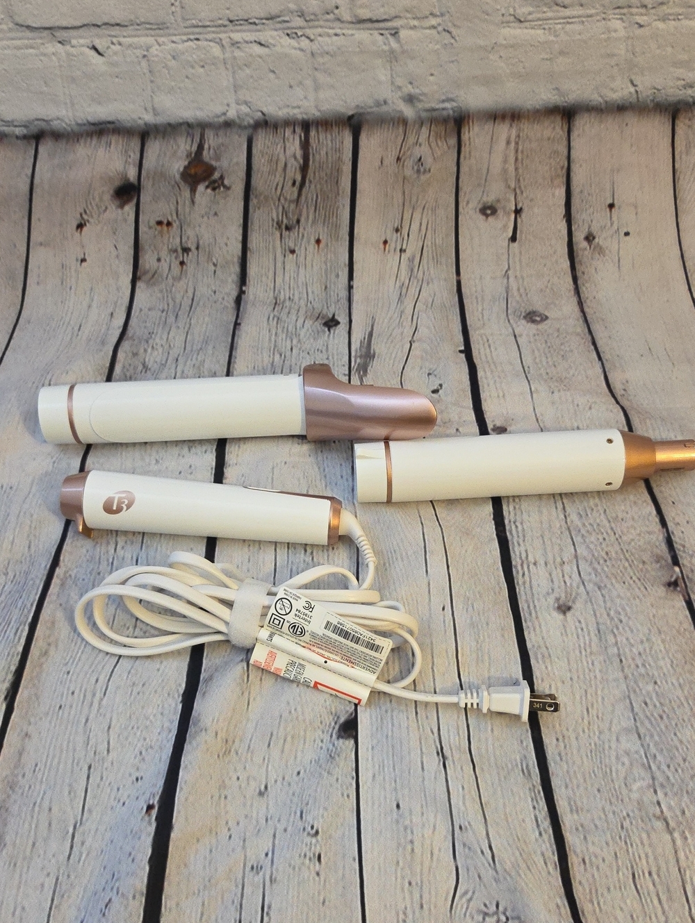 T3 Interchangeable Curling Iron Wand Set